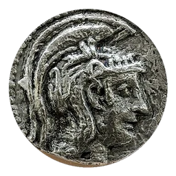 Tétradrachme d'argent (« chouette » d'Athènes)